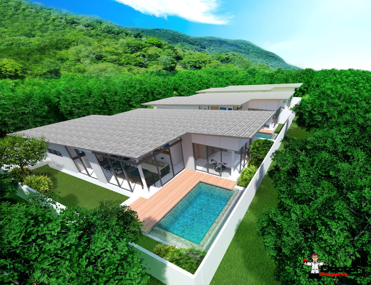 New 2 Bedroom Pool Villa - Bo Phut, Koh Samui - For Sale